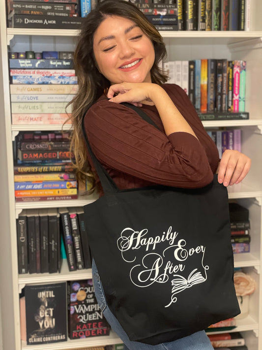 Happily Ever After Black Book Tote