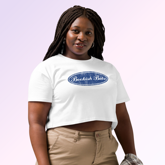 Bookish Vintage Crop Top