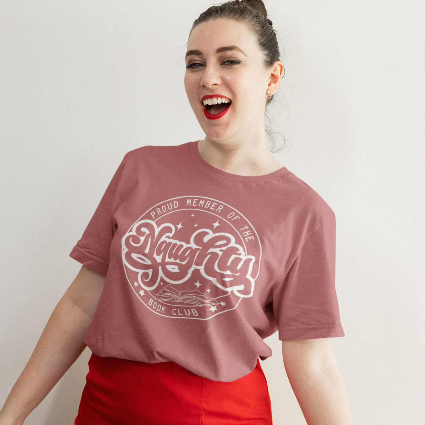Proud Member of the Naughty Book Club Boyfriend Tee