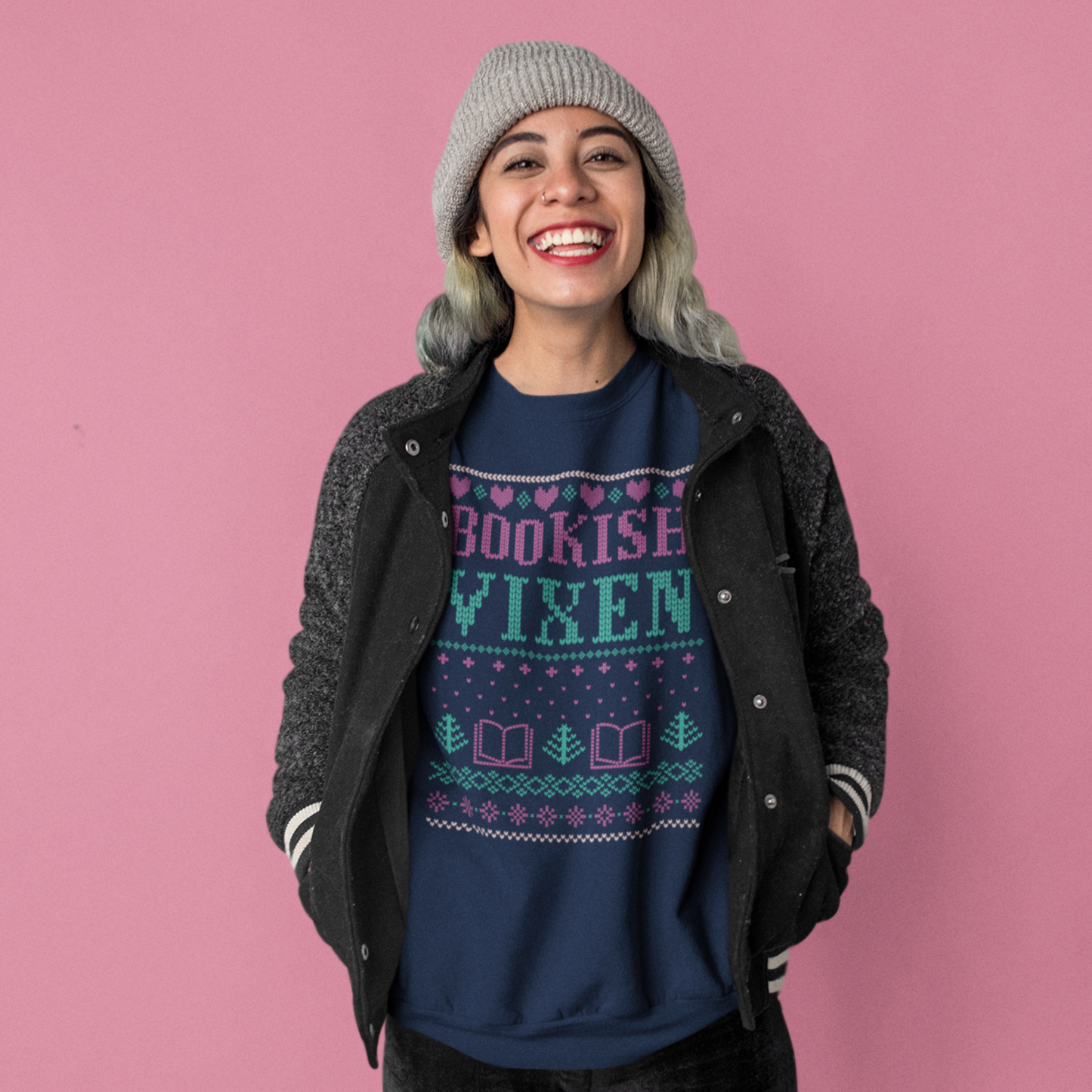 Bookish Vixen Christmas Sweatshirt