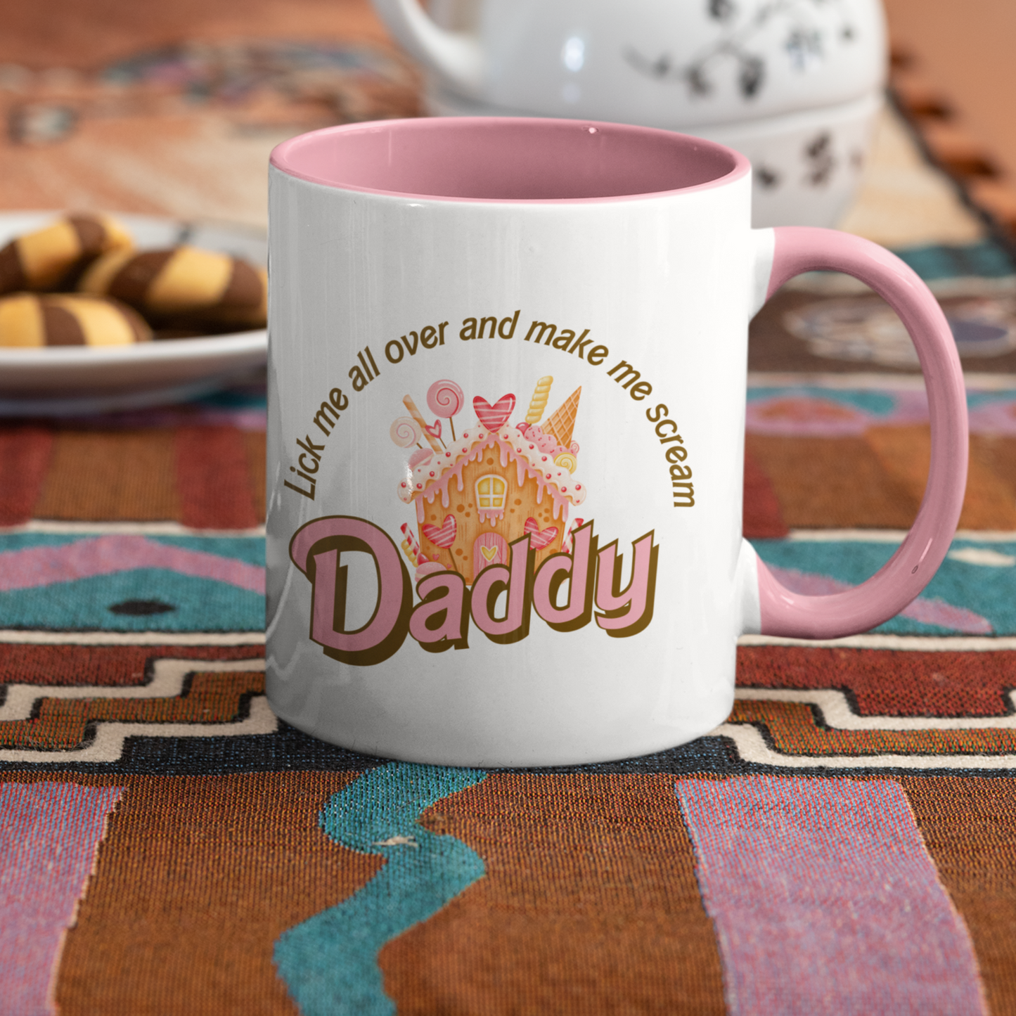 Lick me all over and make me Scream, Daddy Mug