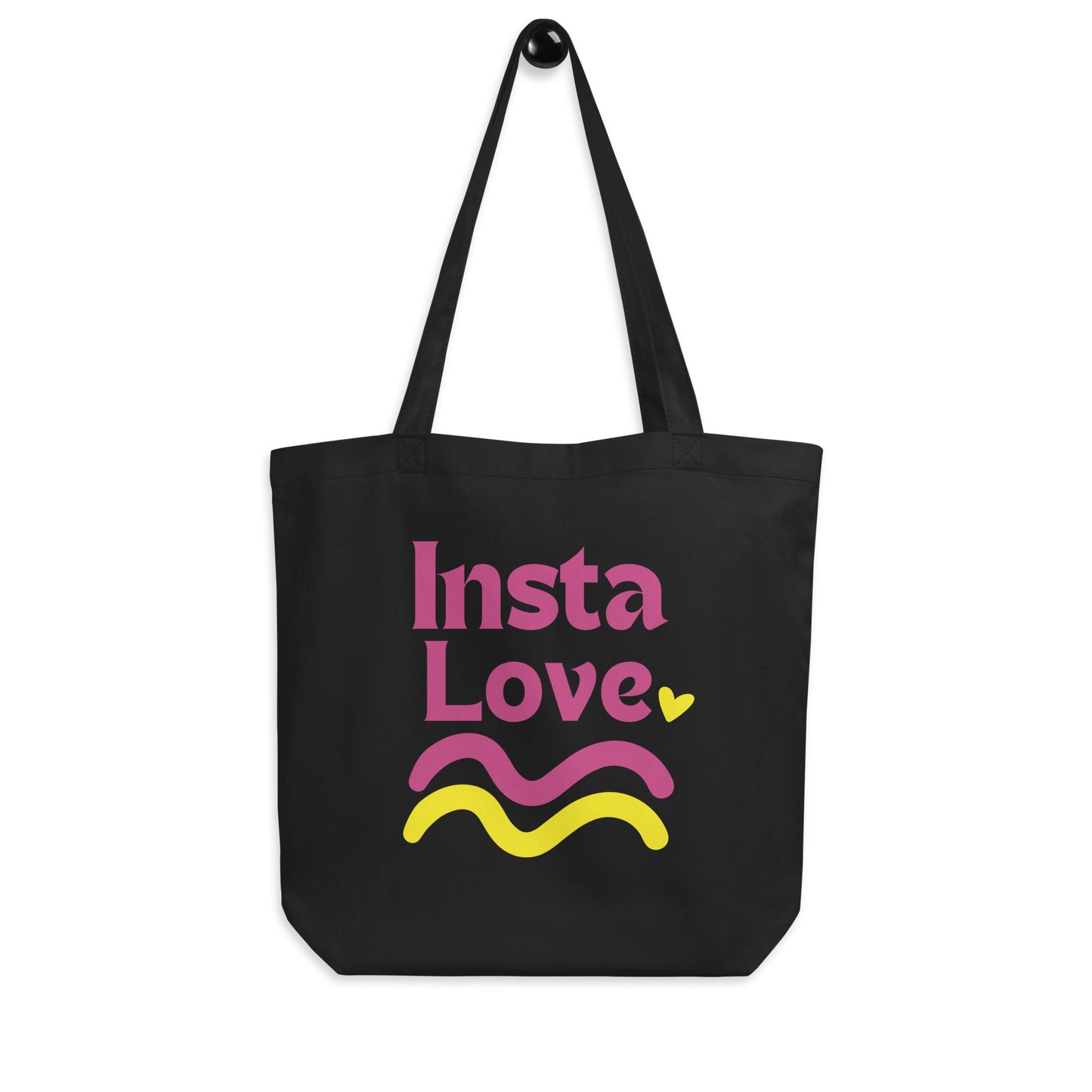 Insta love romance book trope tote bag