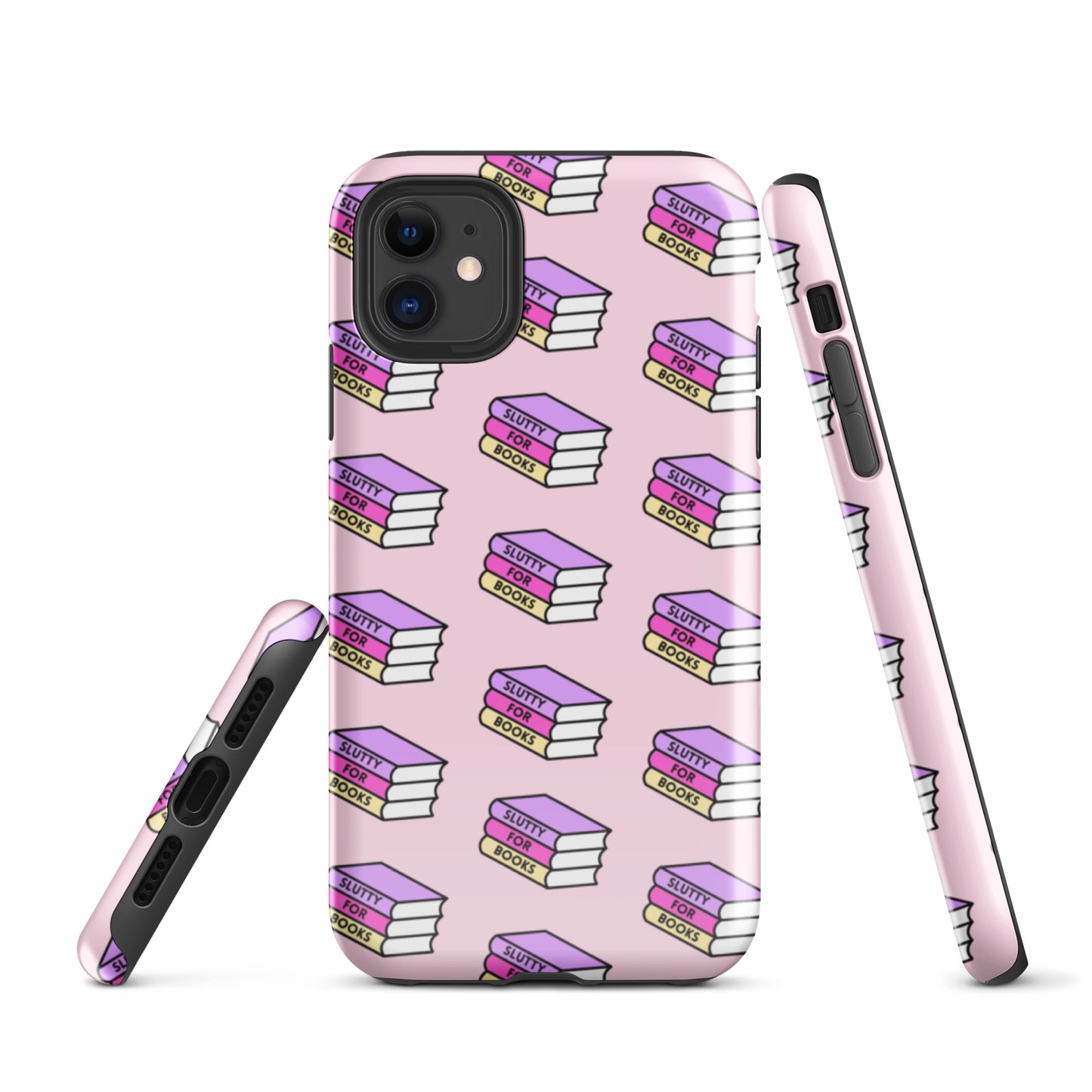 Slutty for books Tough Case iPhone