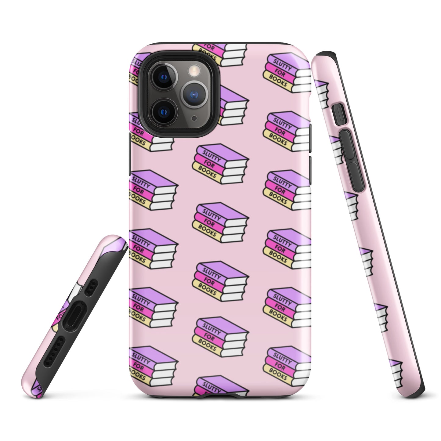 Slutty for books Tough Case iPhone