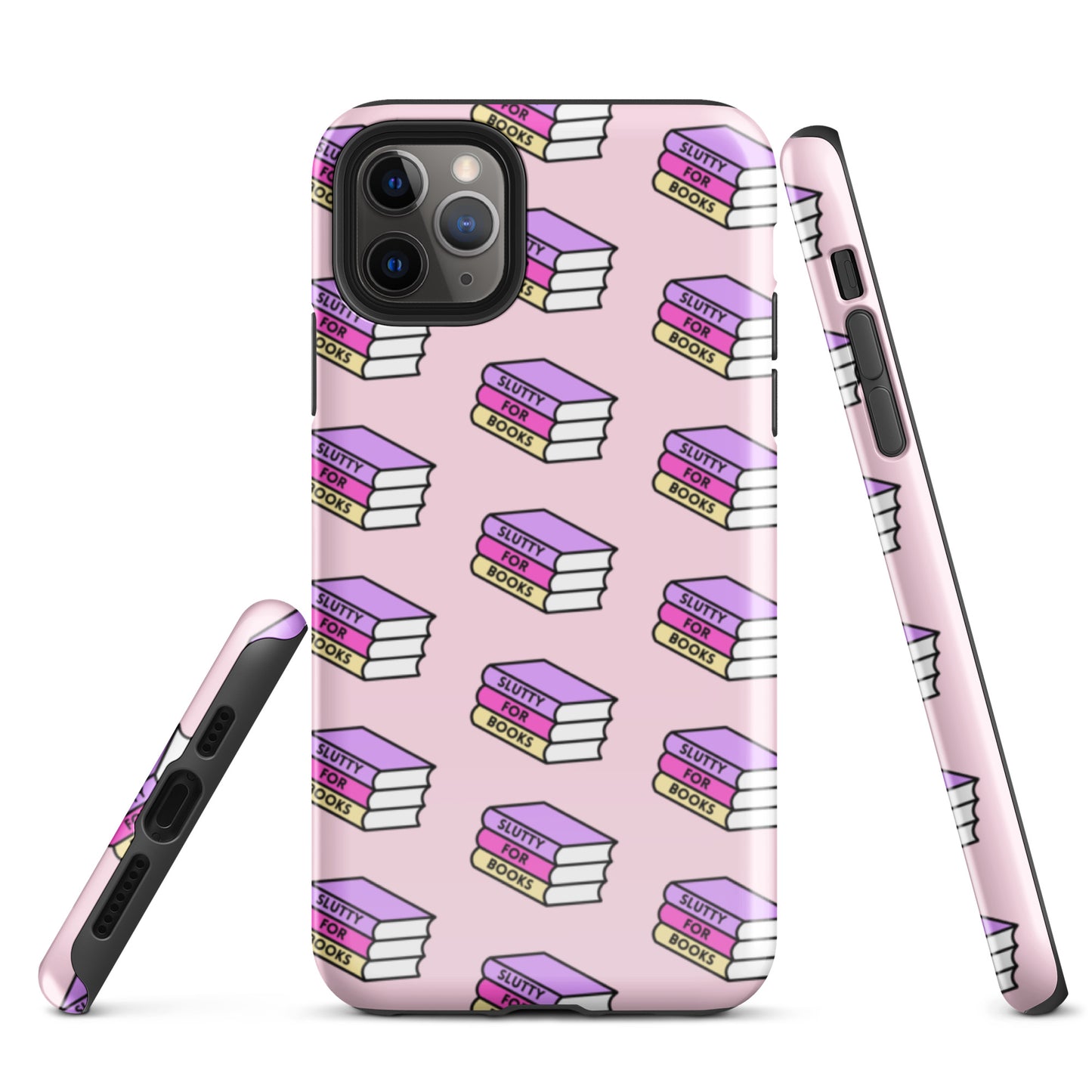Slutty for books Tough Case iPhone