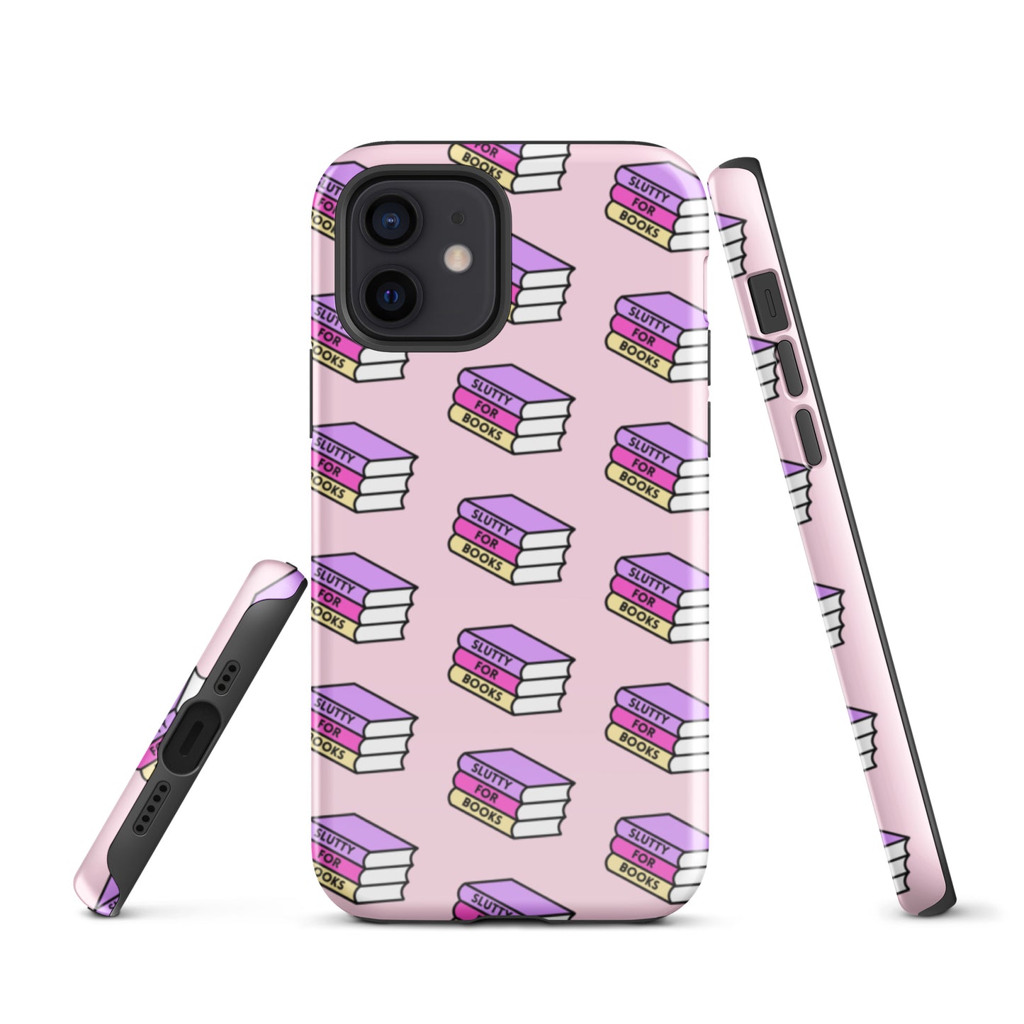 Slutty for books Tough Case iPhone