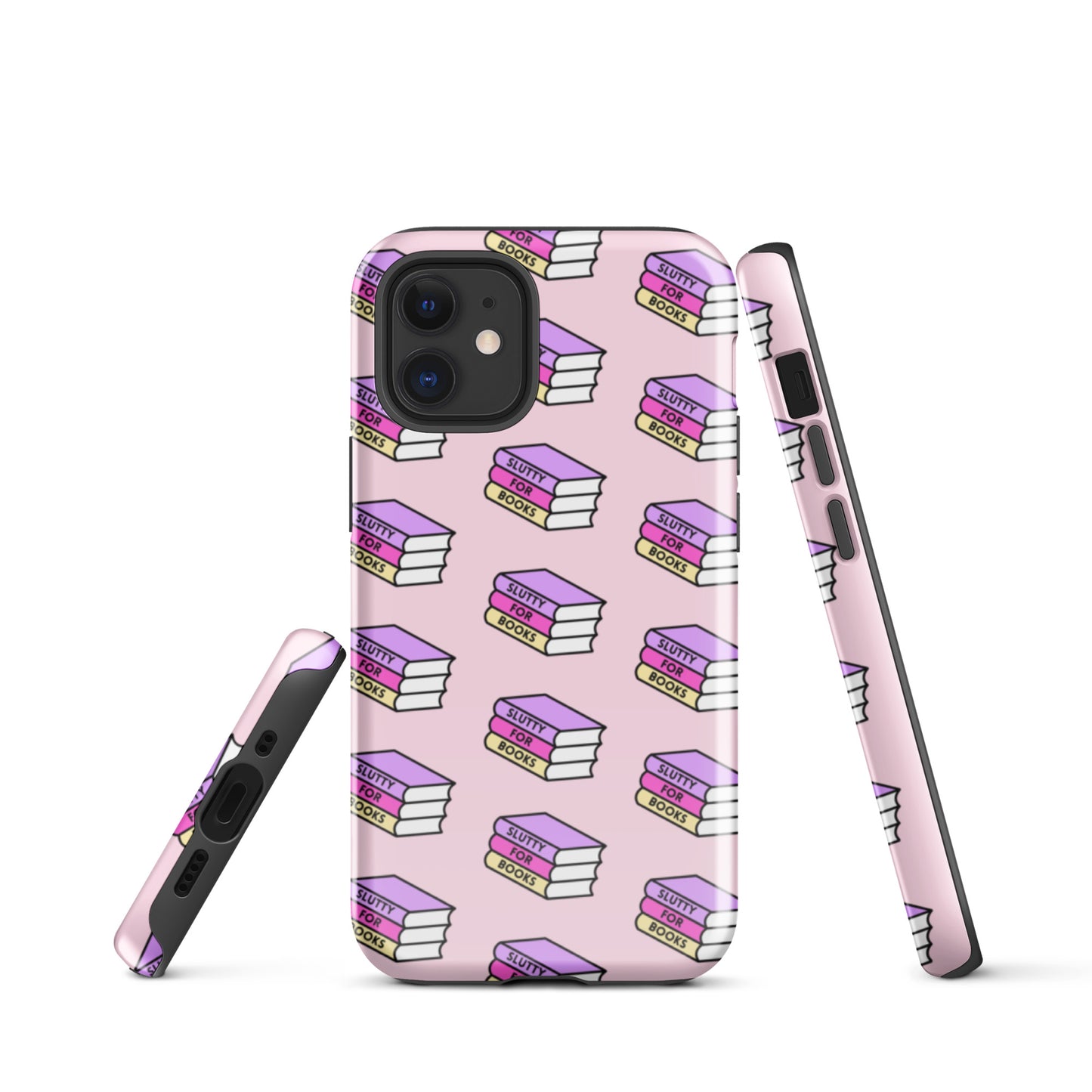 Slutty for books Tough Case iPhone