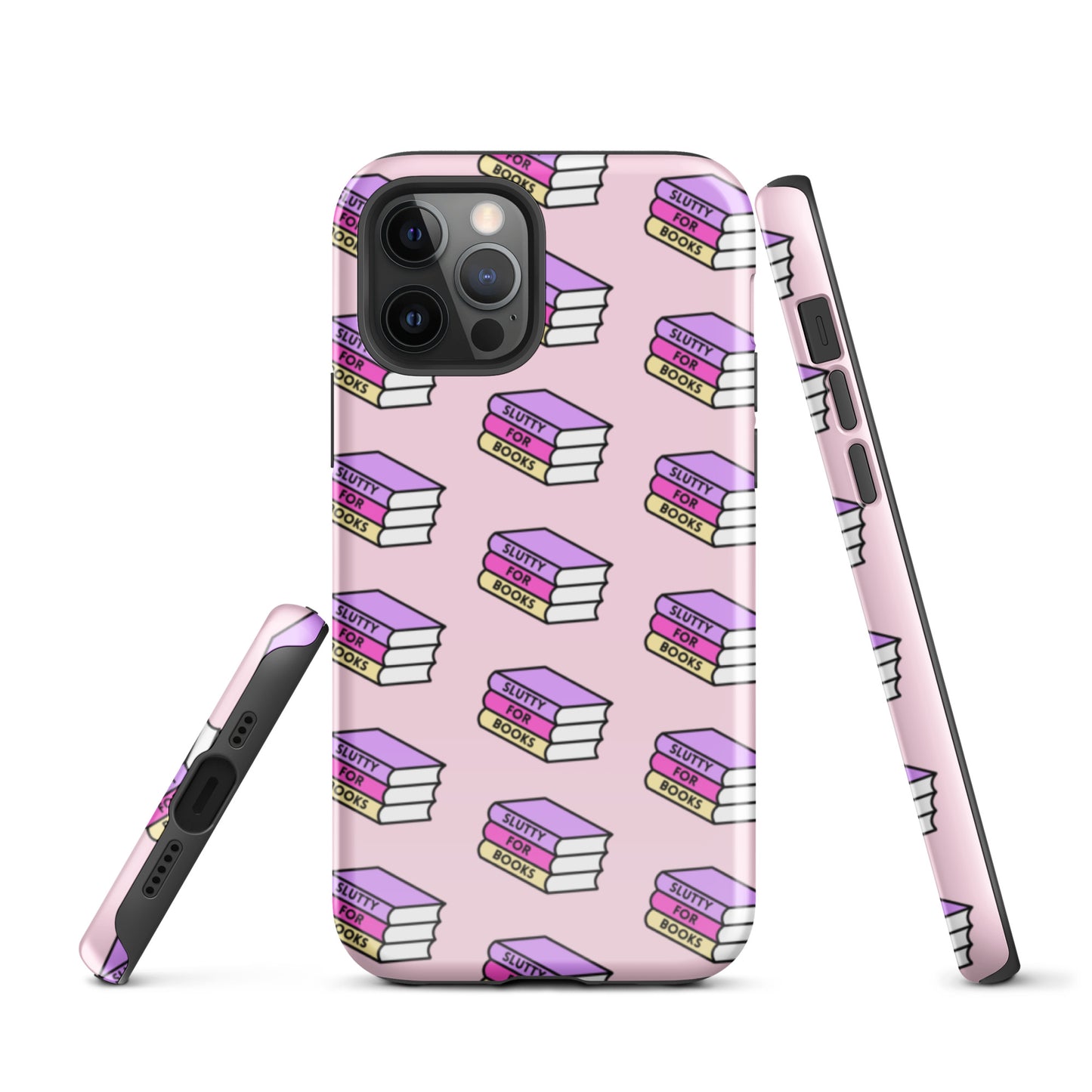 Slutty for books Tough Case iPhone