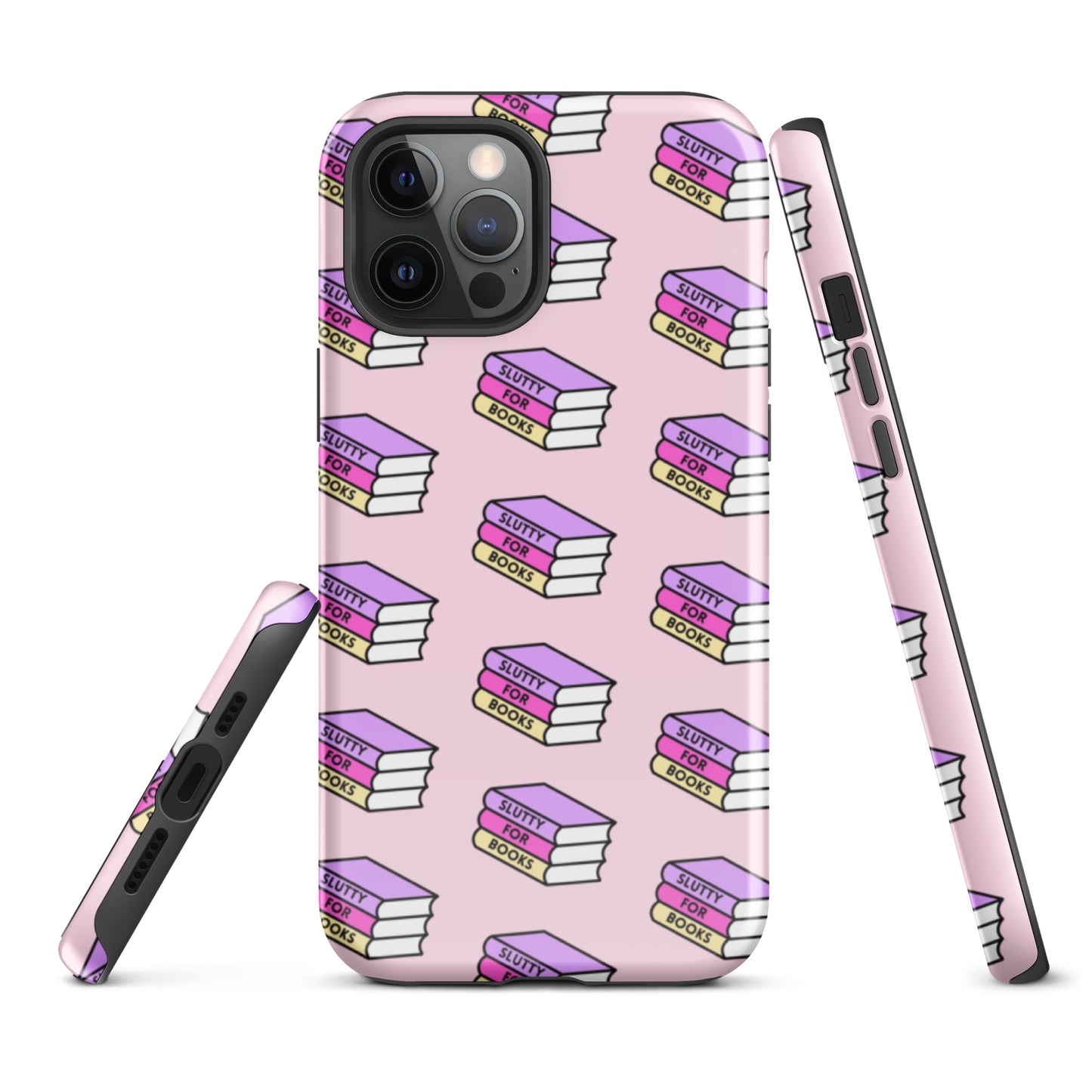 Slutty for books Tough Case iPhone