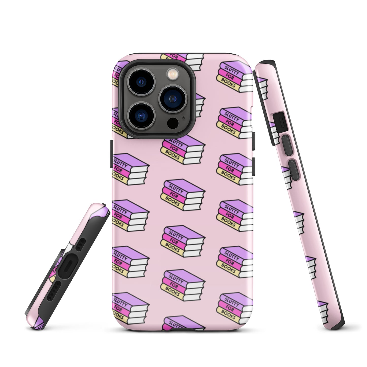 Slutty for books Tough Case iPhone