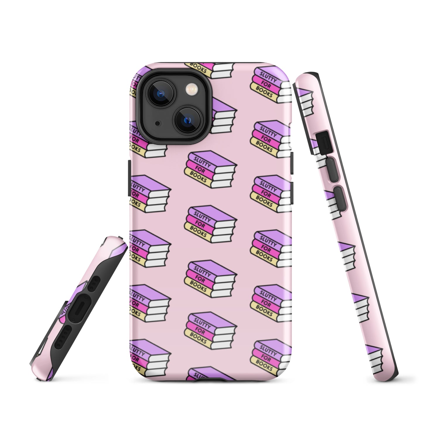 Slutty for books Tough Case iPhone