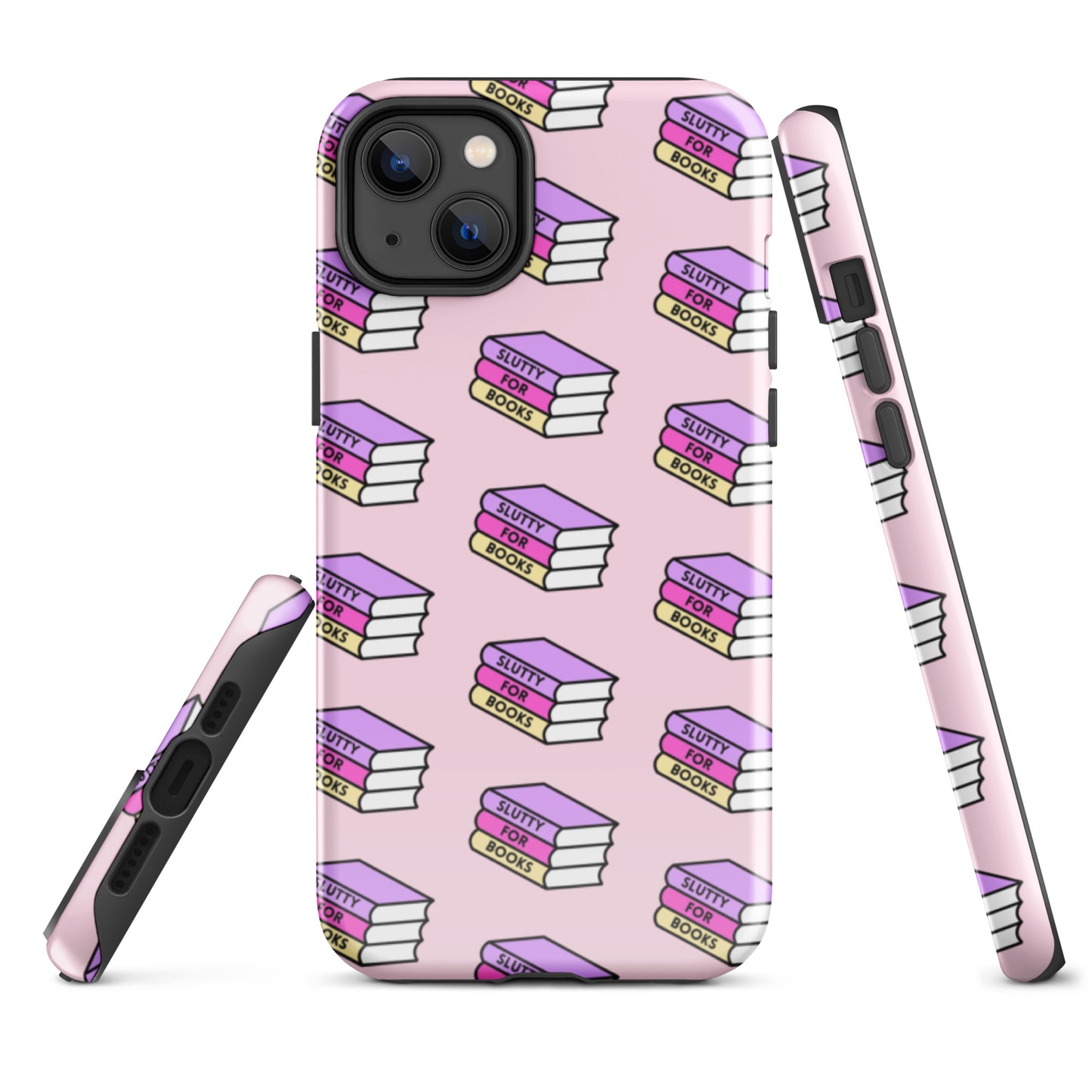 Slutty for books Tough Case iPhone