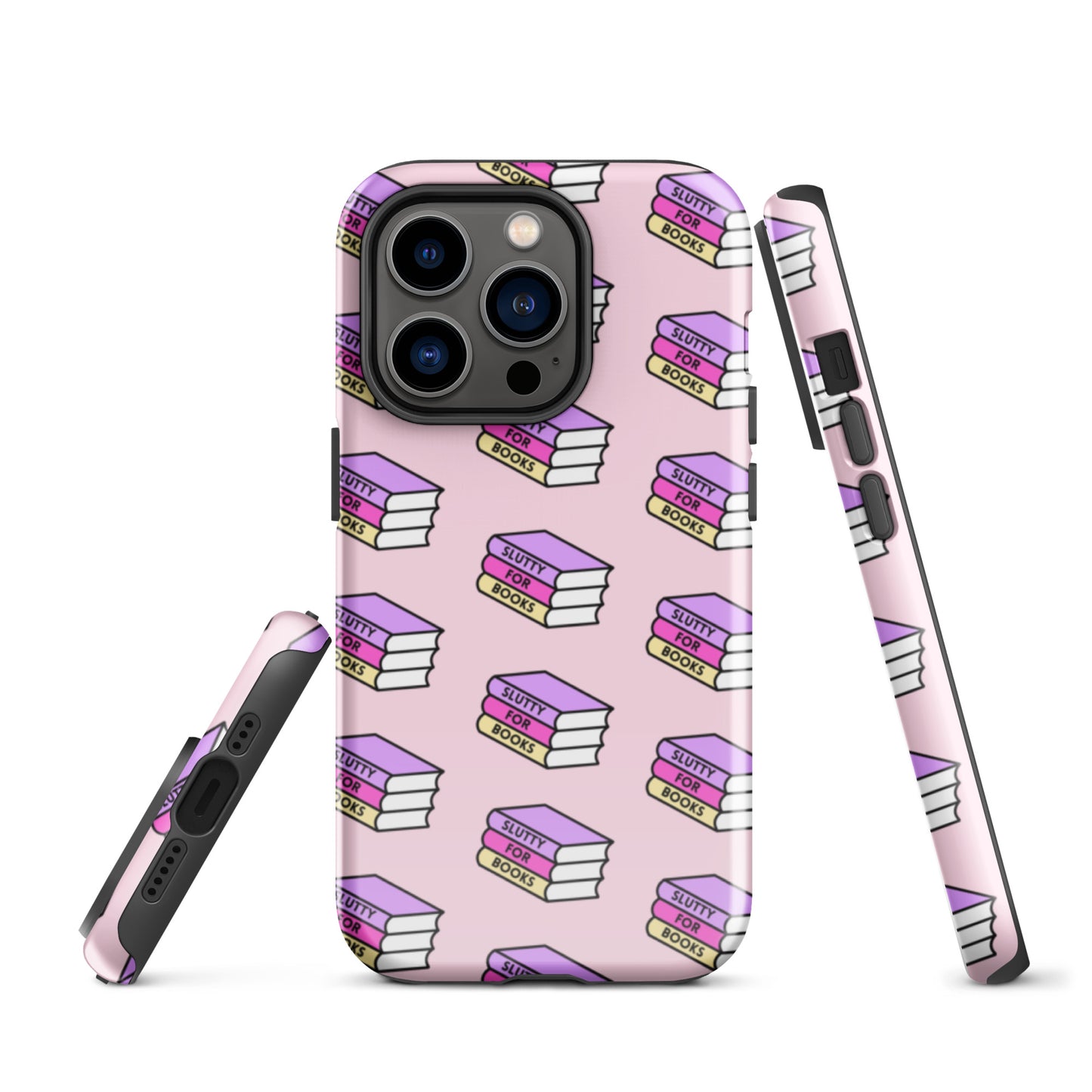 Slutty for books Tough Case iPhone