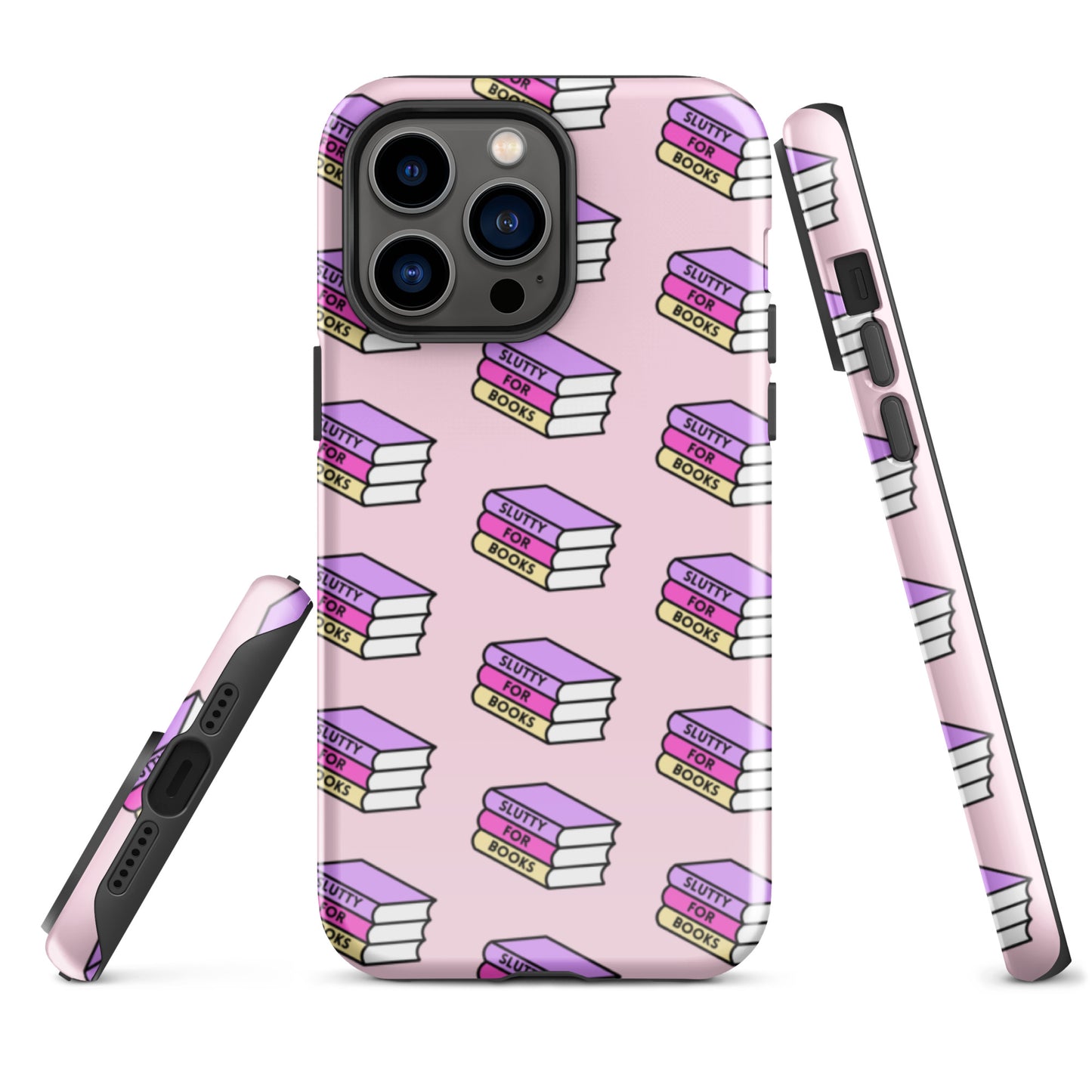Slutty for books Tough Case iPhone