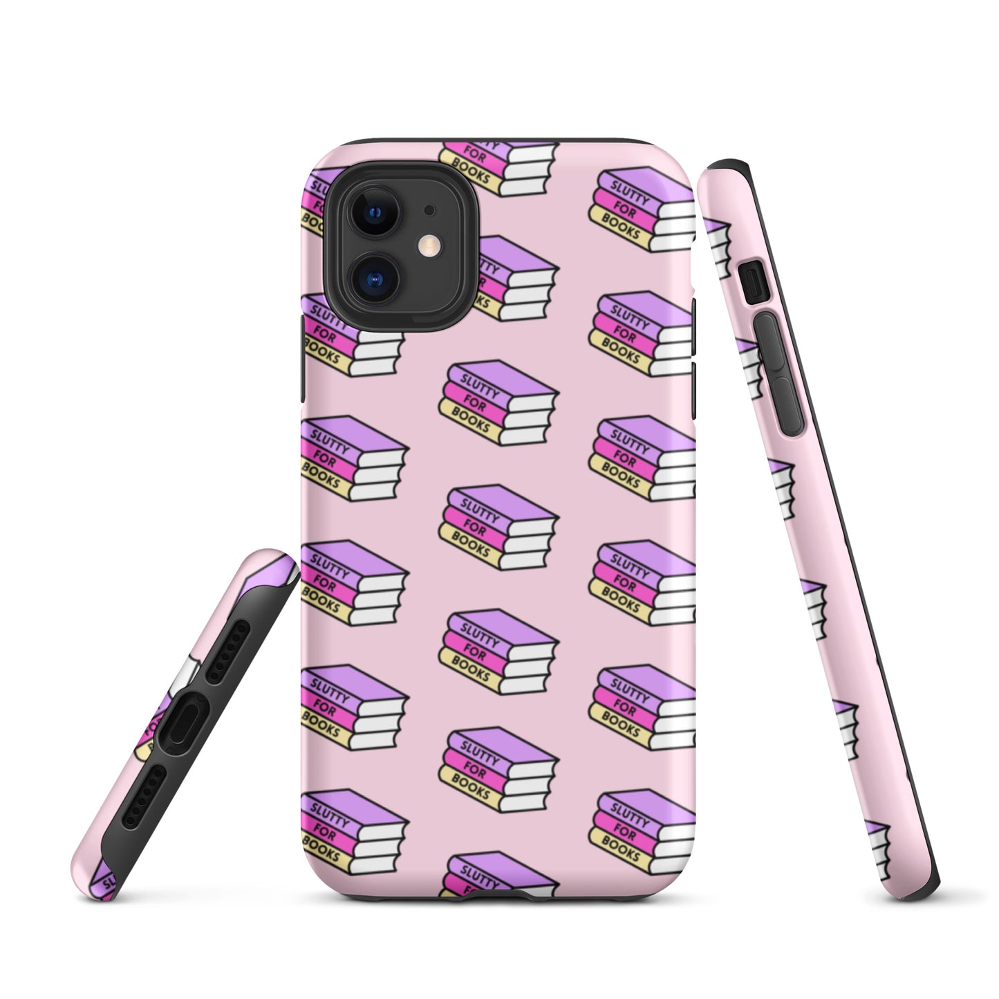 Slutty for books Tough Case iPhone