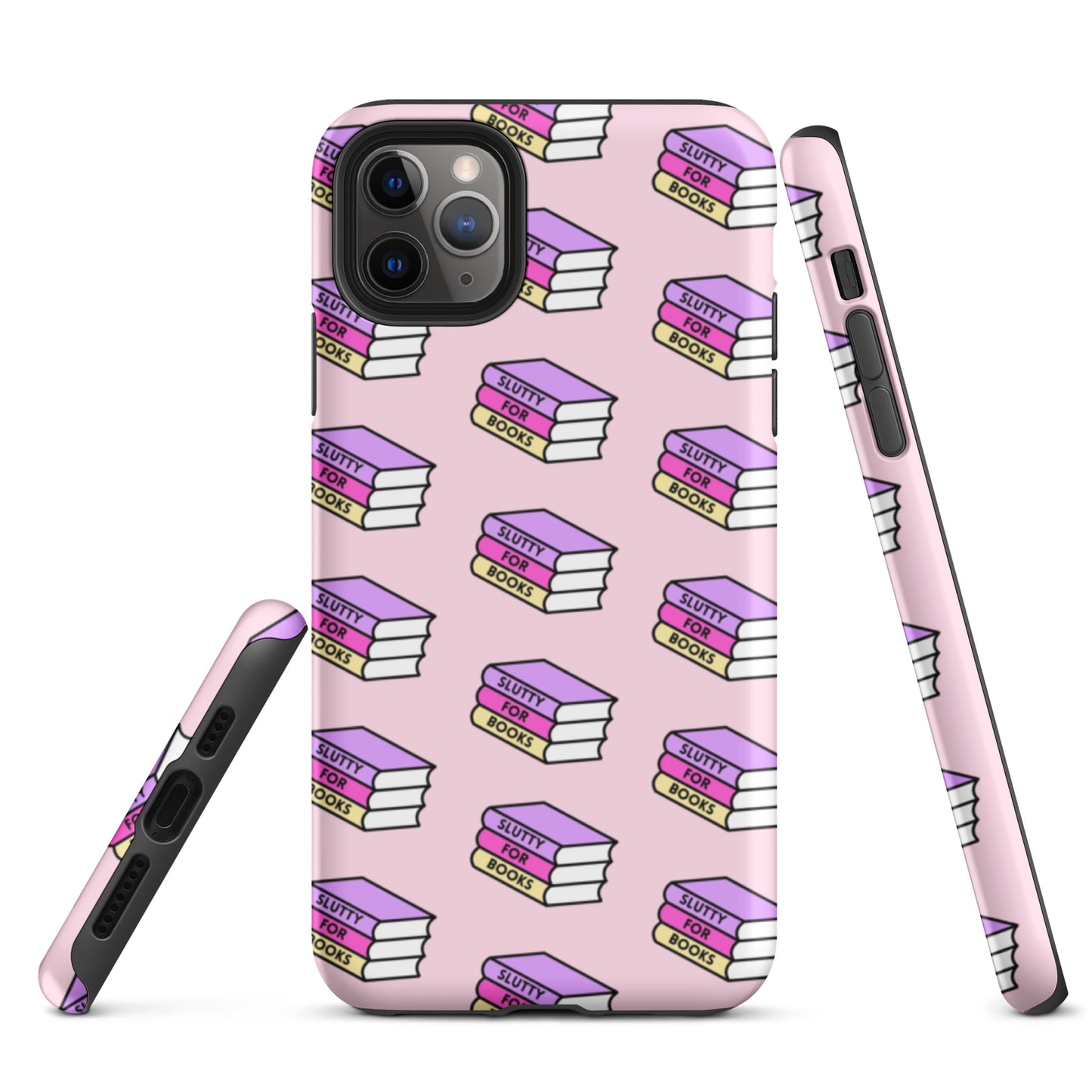 Slutty for books Tough Case iPhone