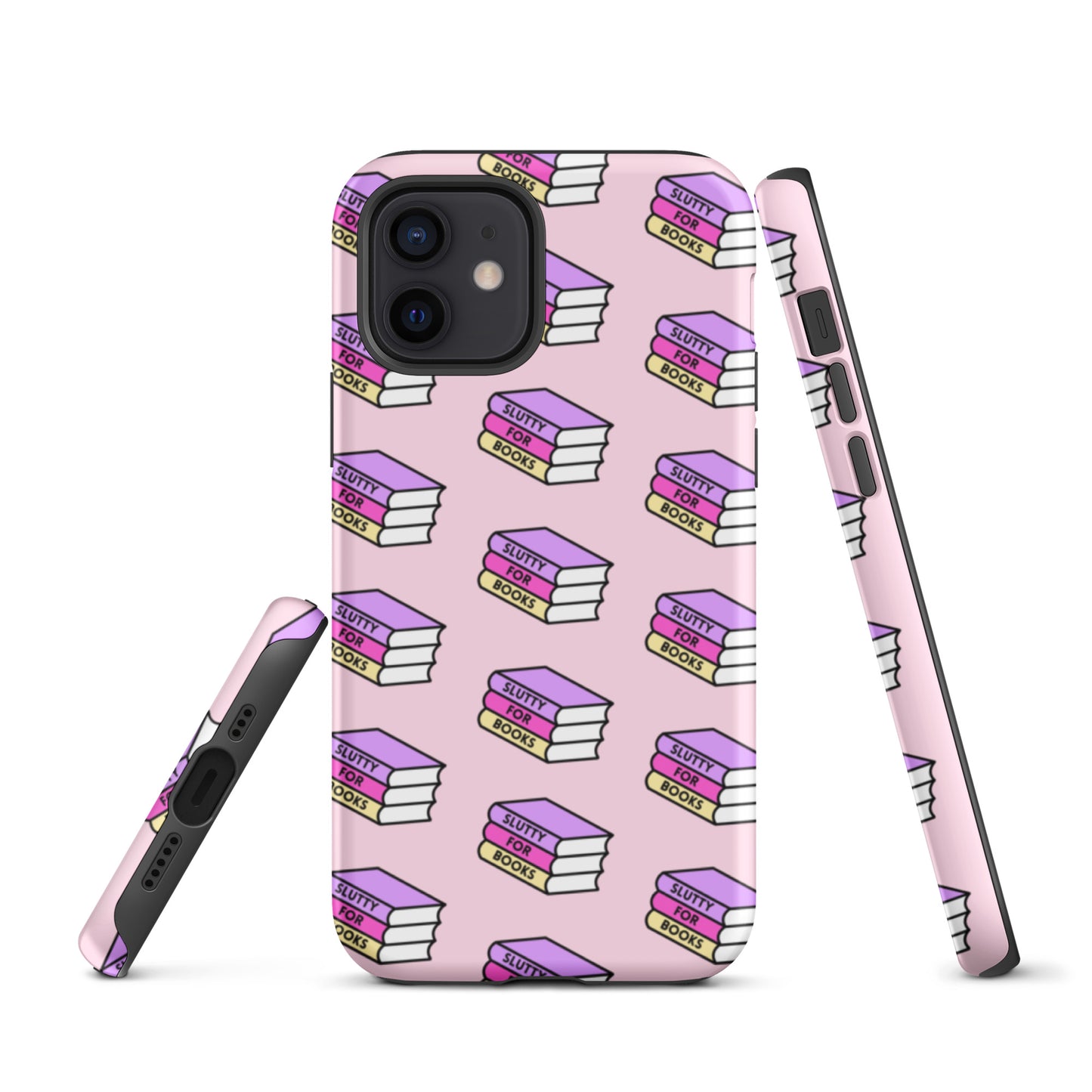 Slutty for books Tough Case iPhone