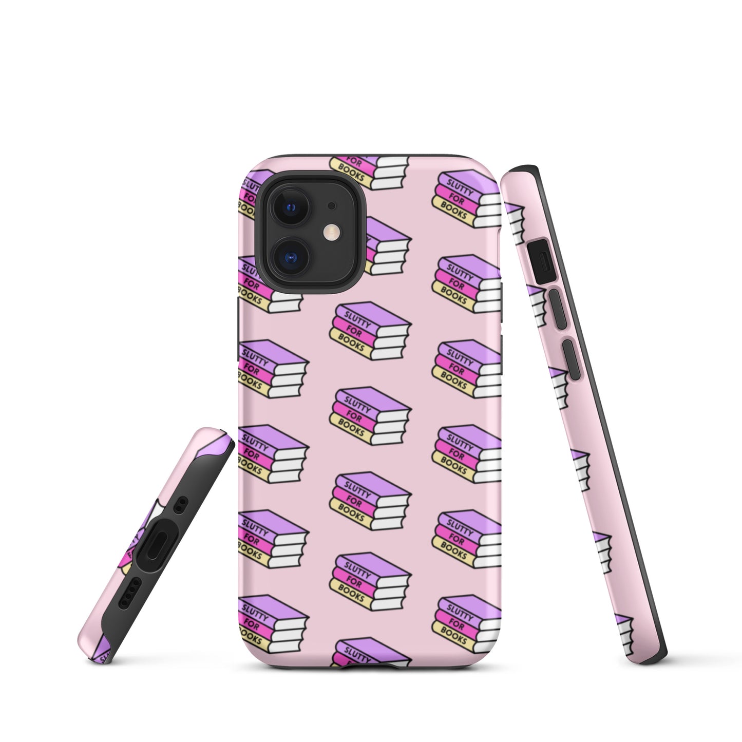 Slutty for books Tough Case iPhone