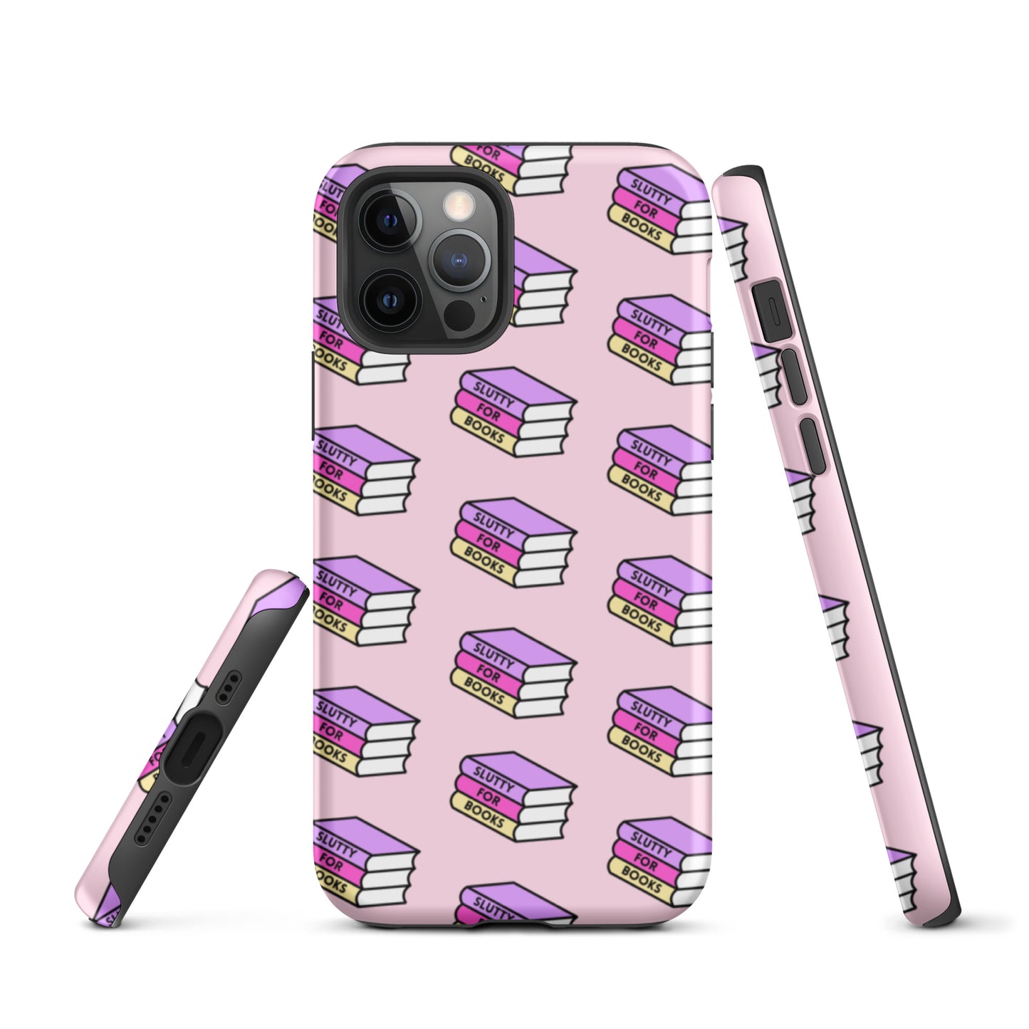 Slutty for books Tough Case iPhone