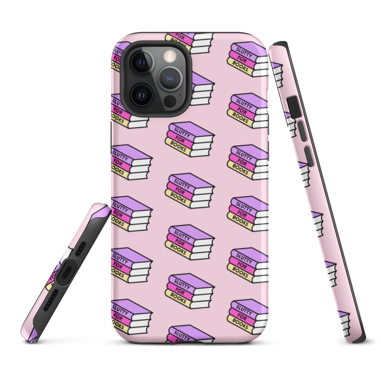 Slutty for books Tough Case iPhone