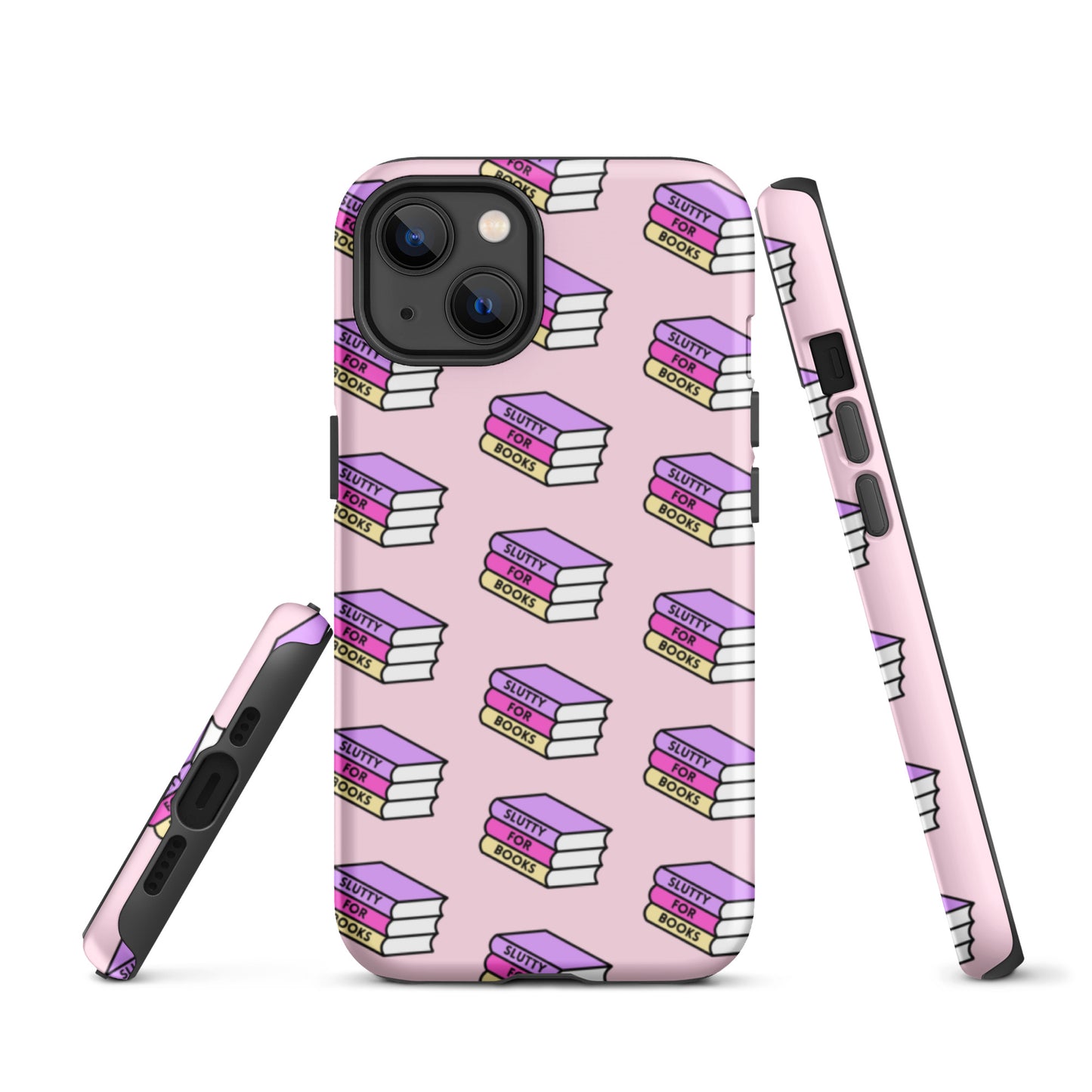 Slutty for books Tough Case iPhone