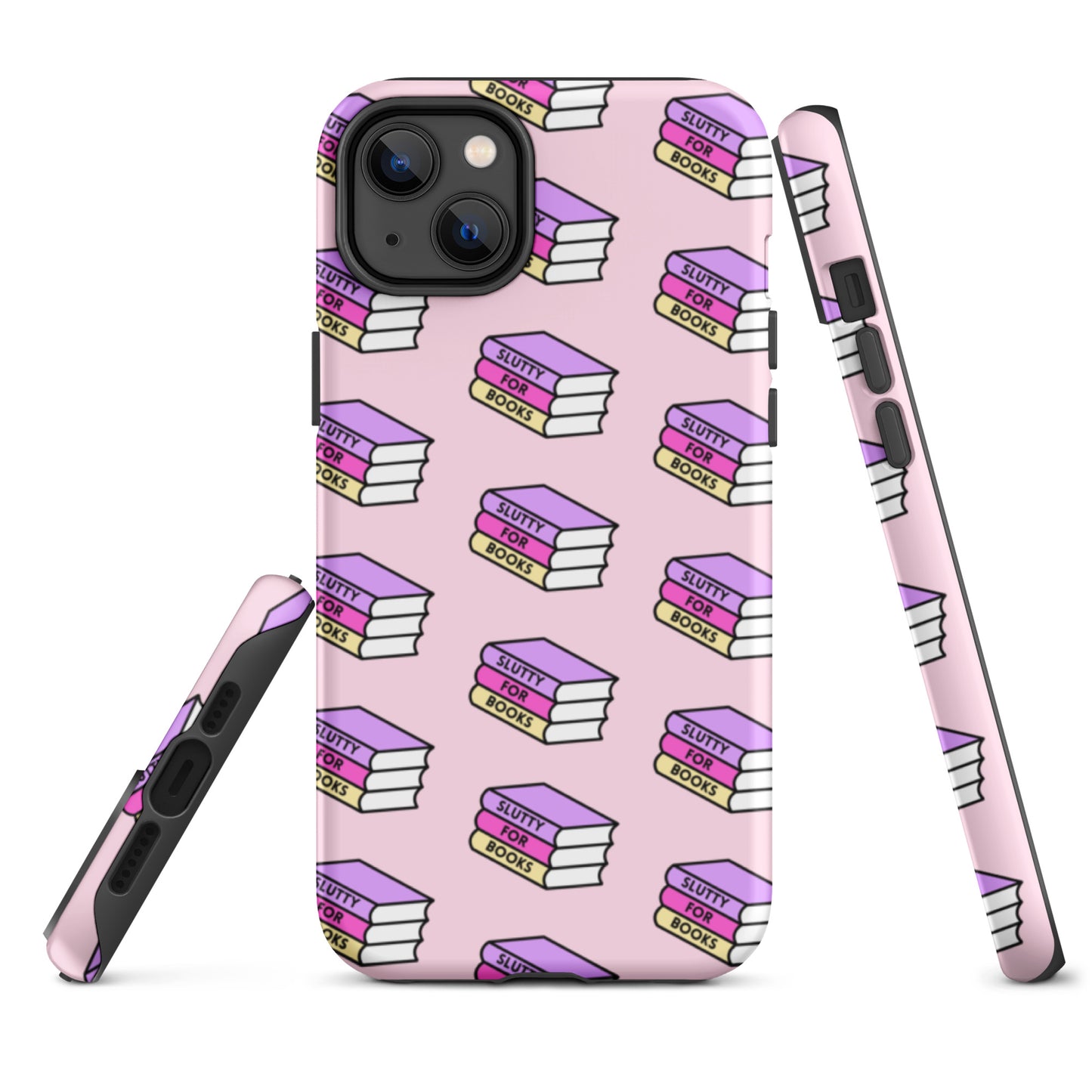 Slutty for books Tough Case iPhone