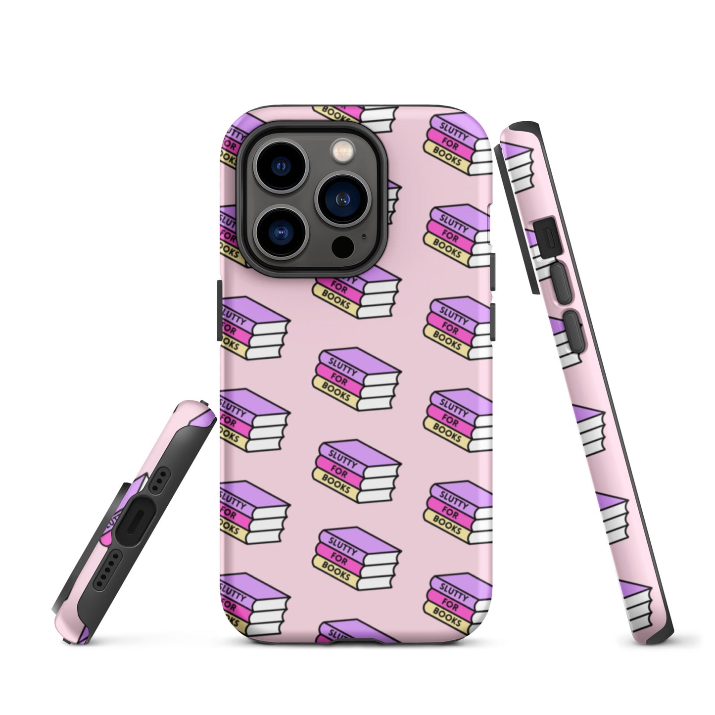 Slutty for books Tough Case iPhone
