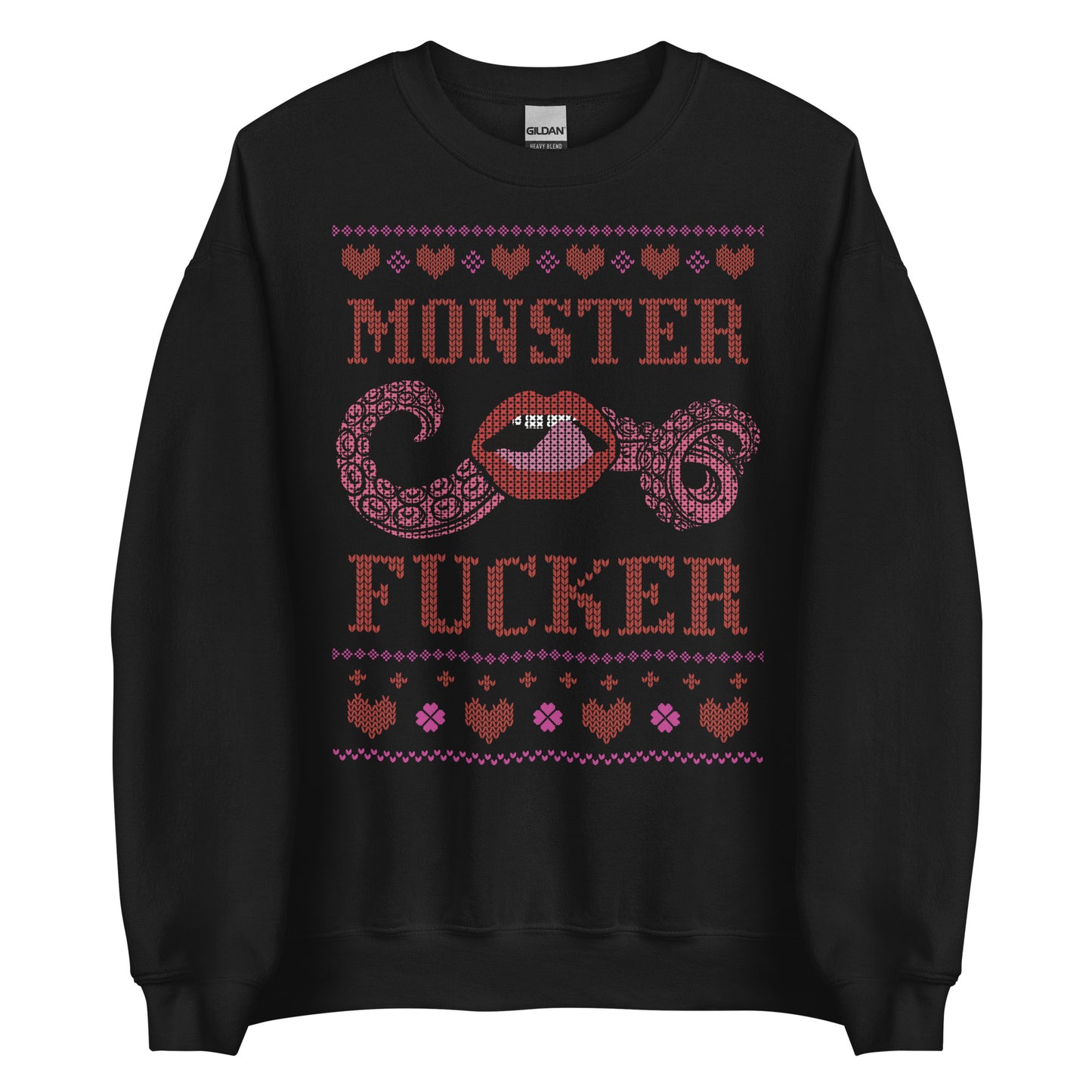 Monster Fucker Christmas Sweatshirt