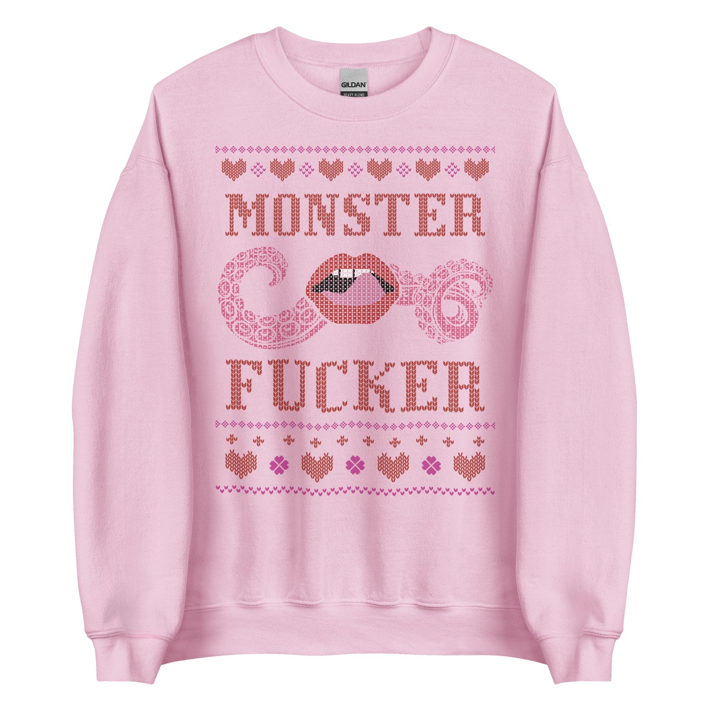 Monster Fucker Christmas Sweatshirt