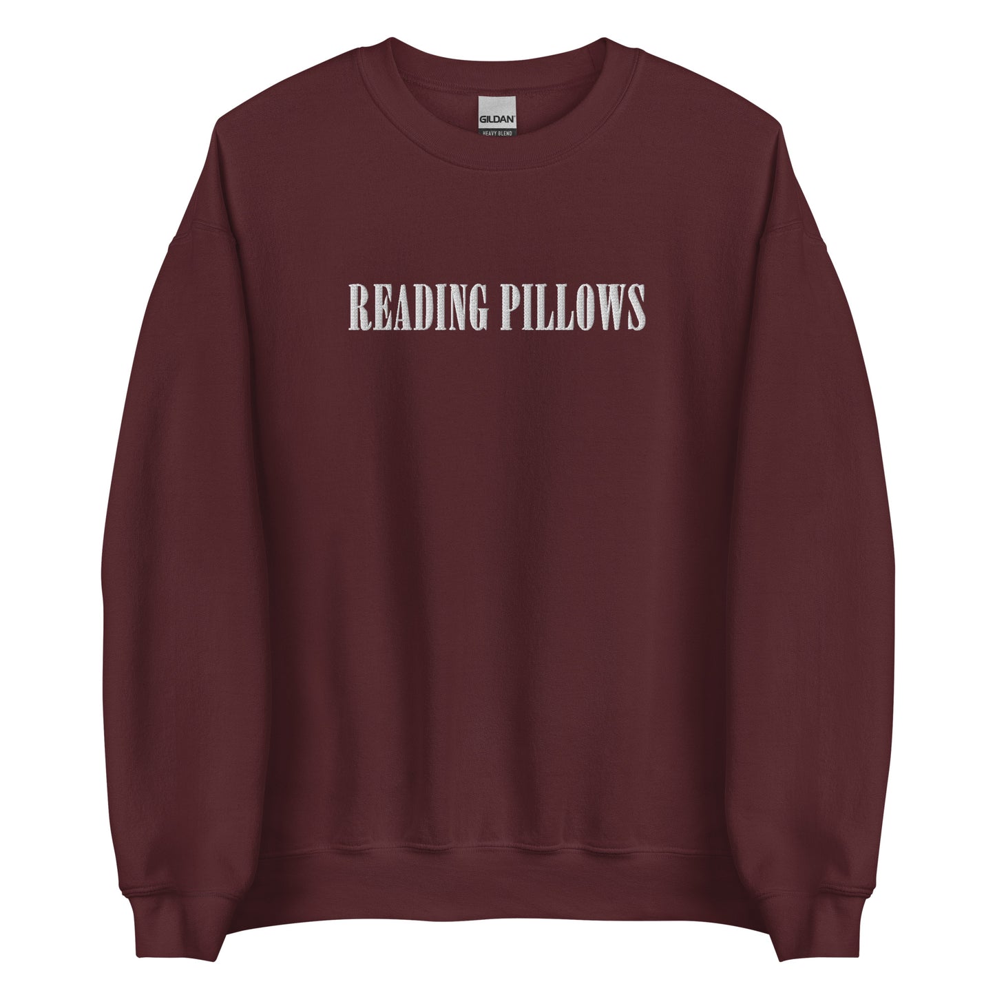 Reading Pillows Embroidered Sweatshirt