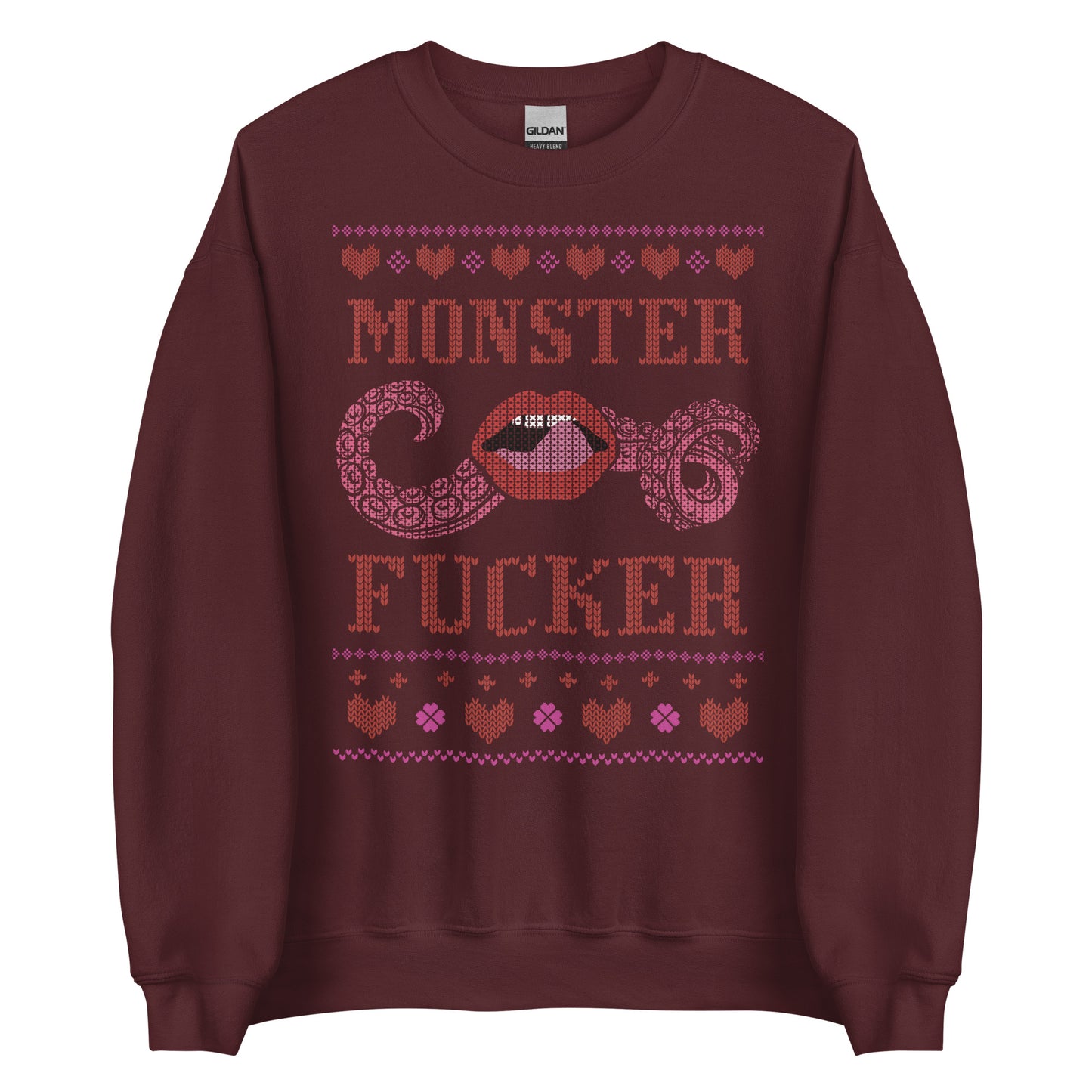 Monster Fucker Christmas Sweatshirt