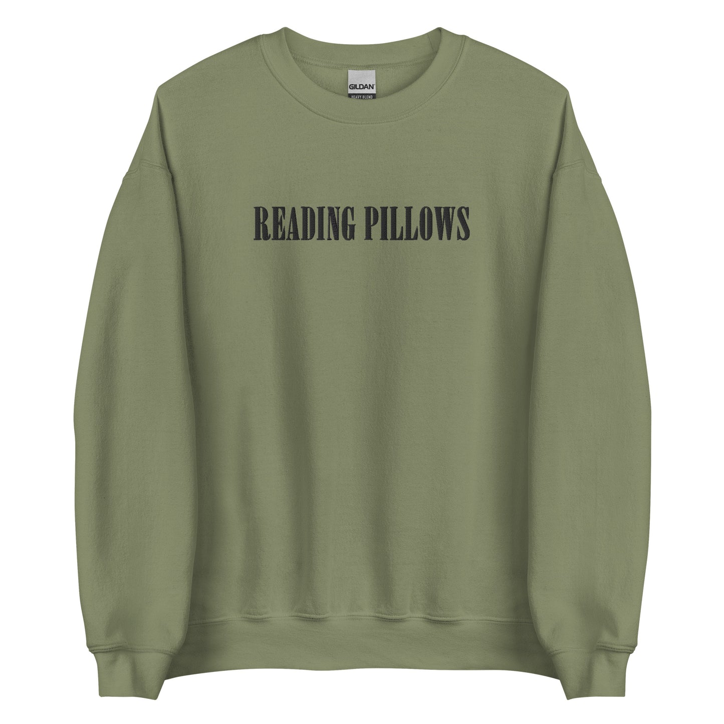 Reading Pillows Embroidered Sweatshirt
