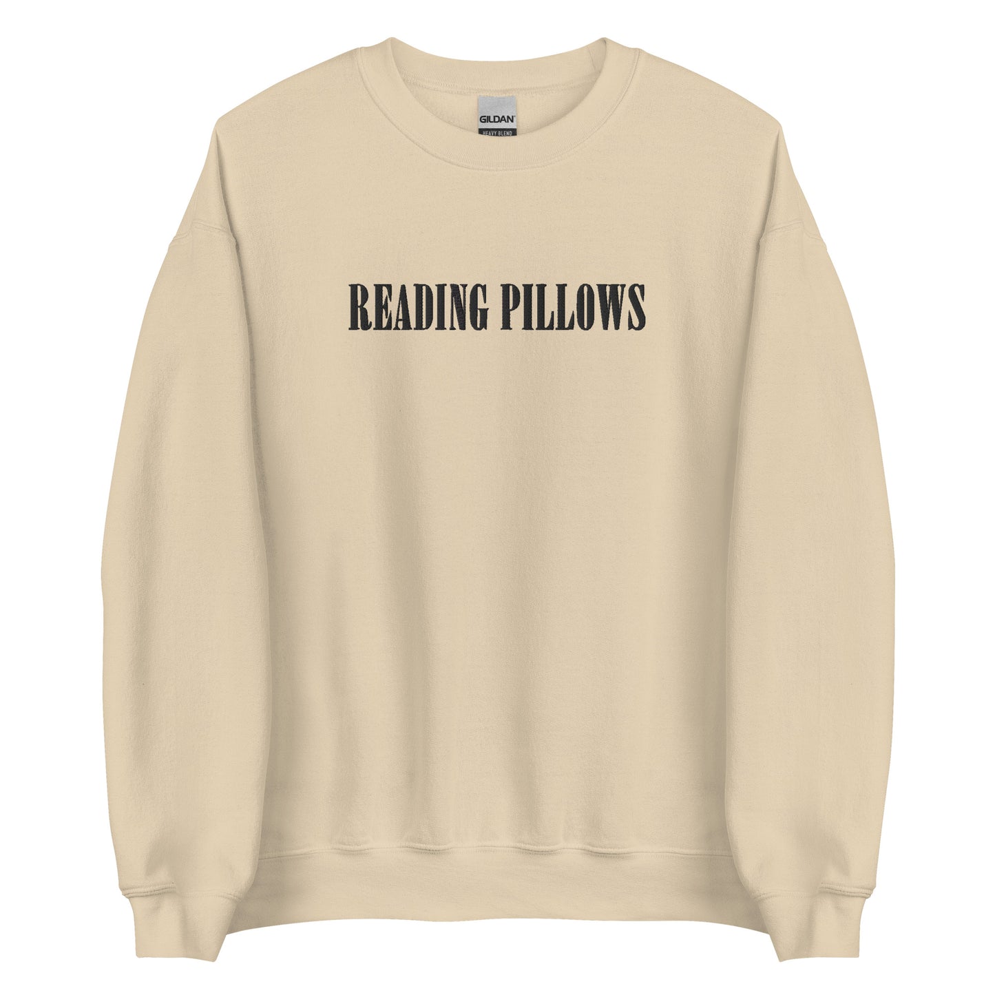 Reading Pillows Embroidered Sweatshirt