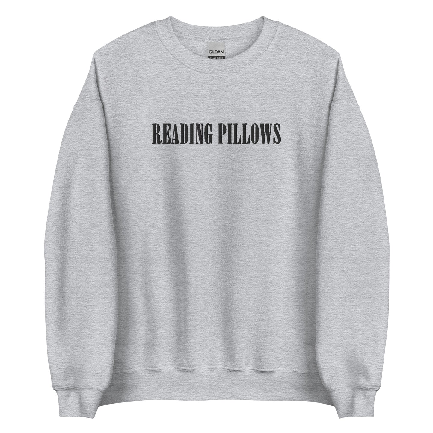 Reading Pillows Embroidered Sweatshirt