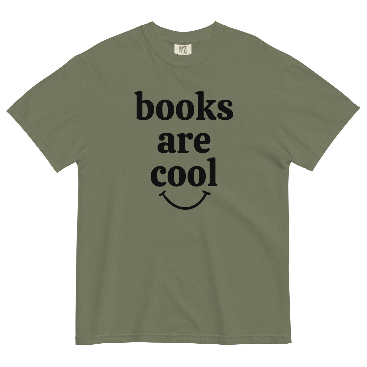 Books Are Cool Heavyweight Tee