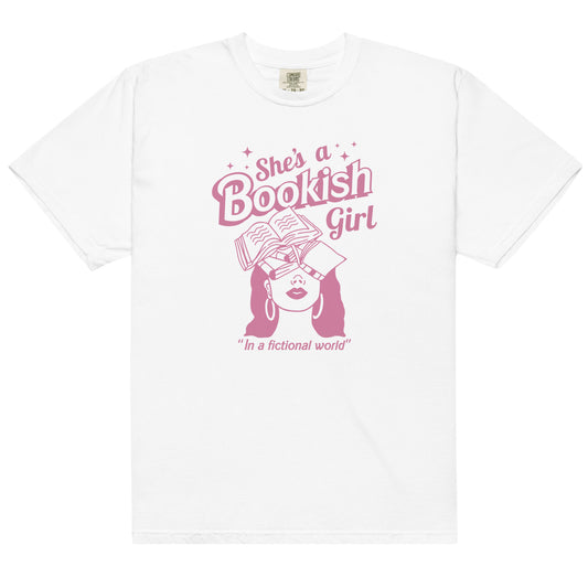 Bookish Barbie heavyweight tee