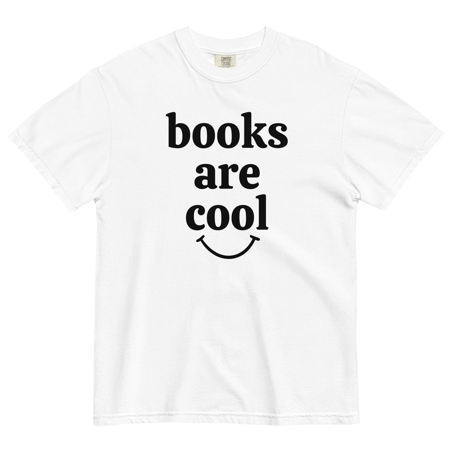 Books Are Cool Heavyweight Tee