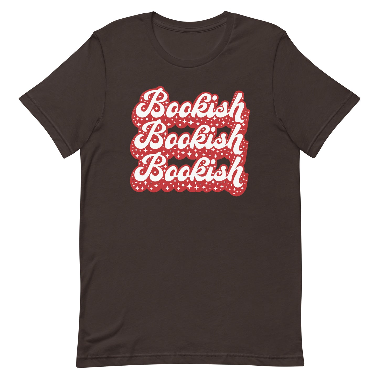 Bookish Festive Retro Boyfriend Tee