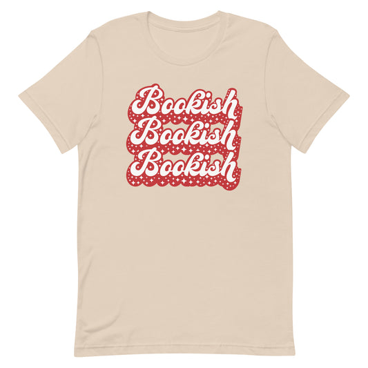 Bookish Festive Retro Boyfriend Tee