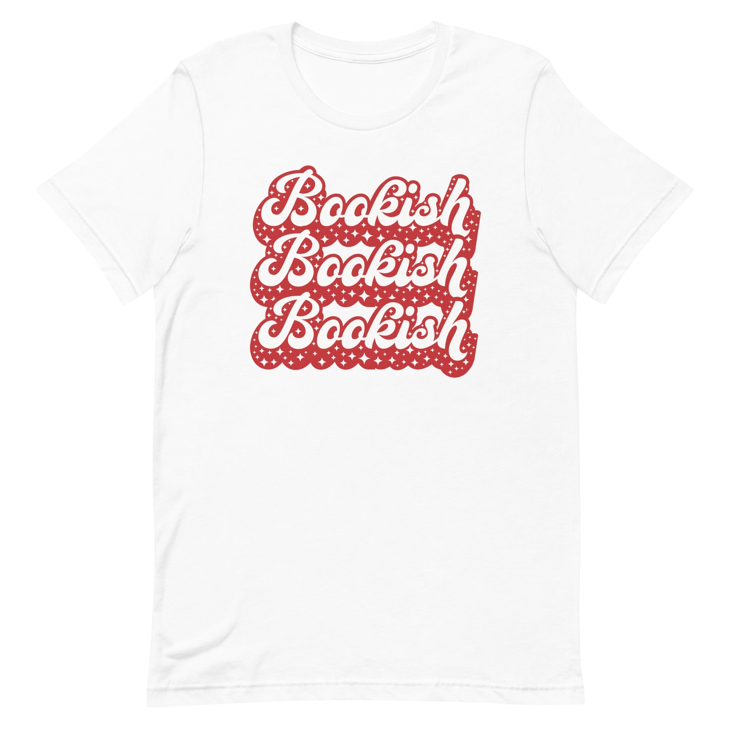 Bookish Festive Retro Boyfriend Tee