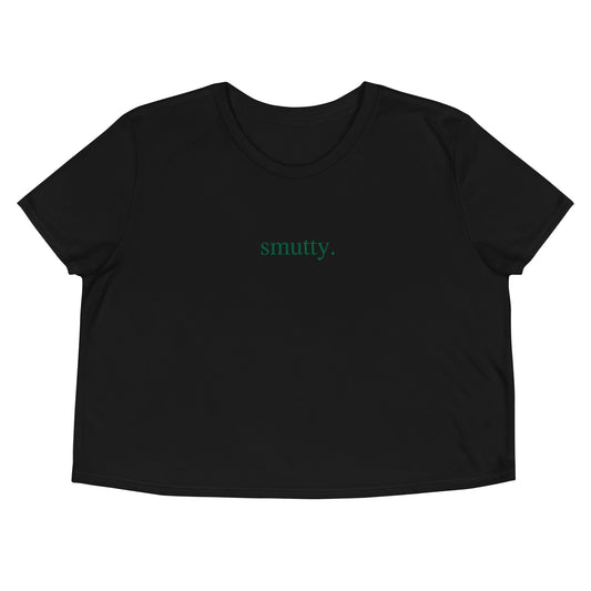 Smutty Embroidered Crop Top