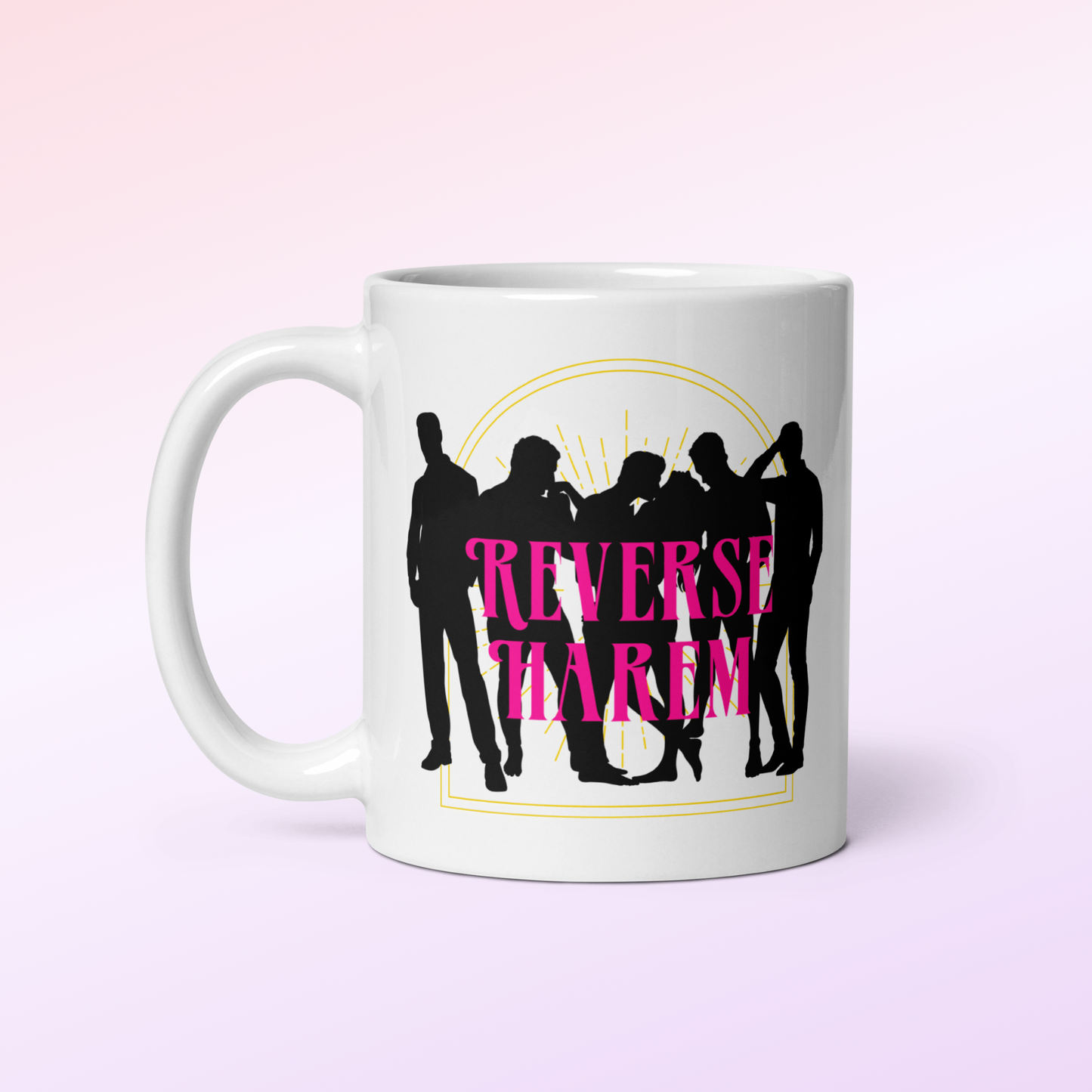 Reverse Harem Romance Book Mug