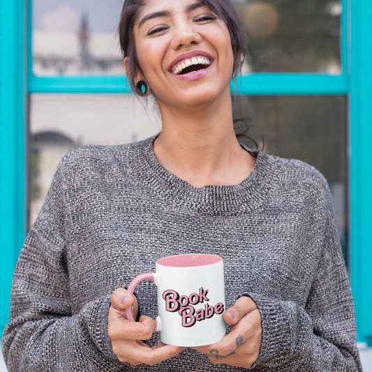 Book babe mug