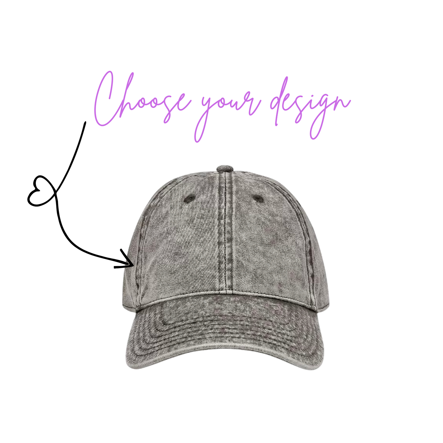Choose Your Design- Bookish Vintage Baseball Hat