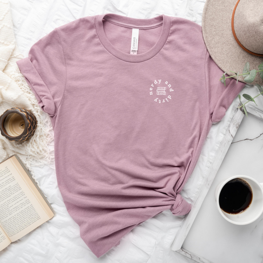 Nerdy & Dirty Book Tee Shirt