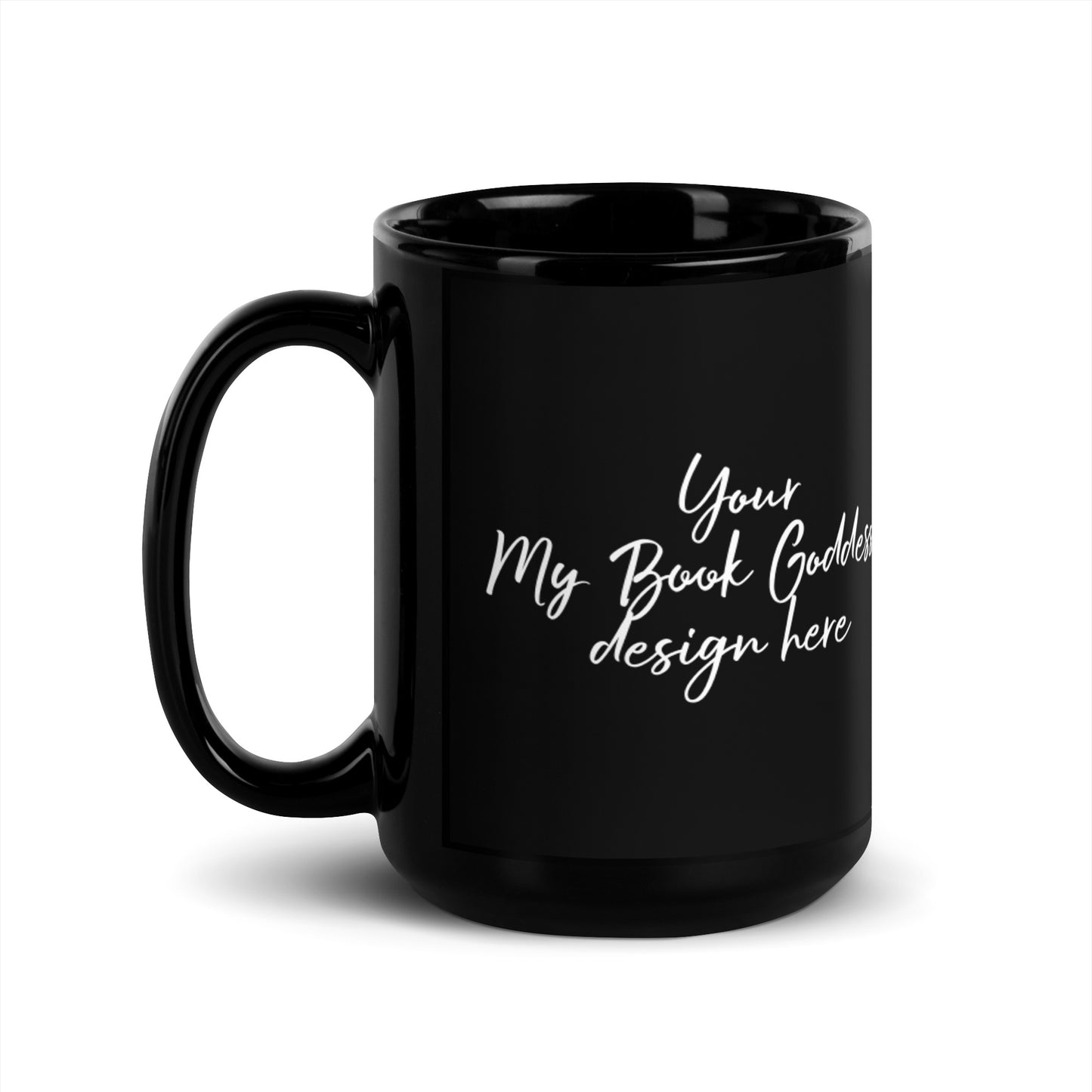 Choose Your Design- Bookish Black Mug