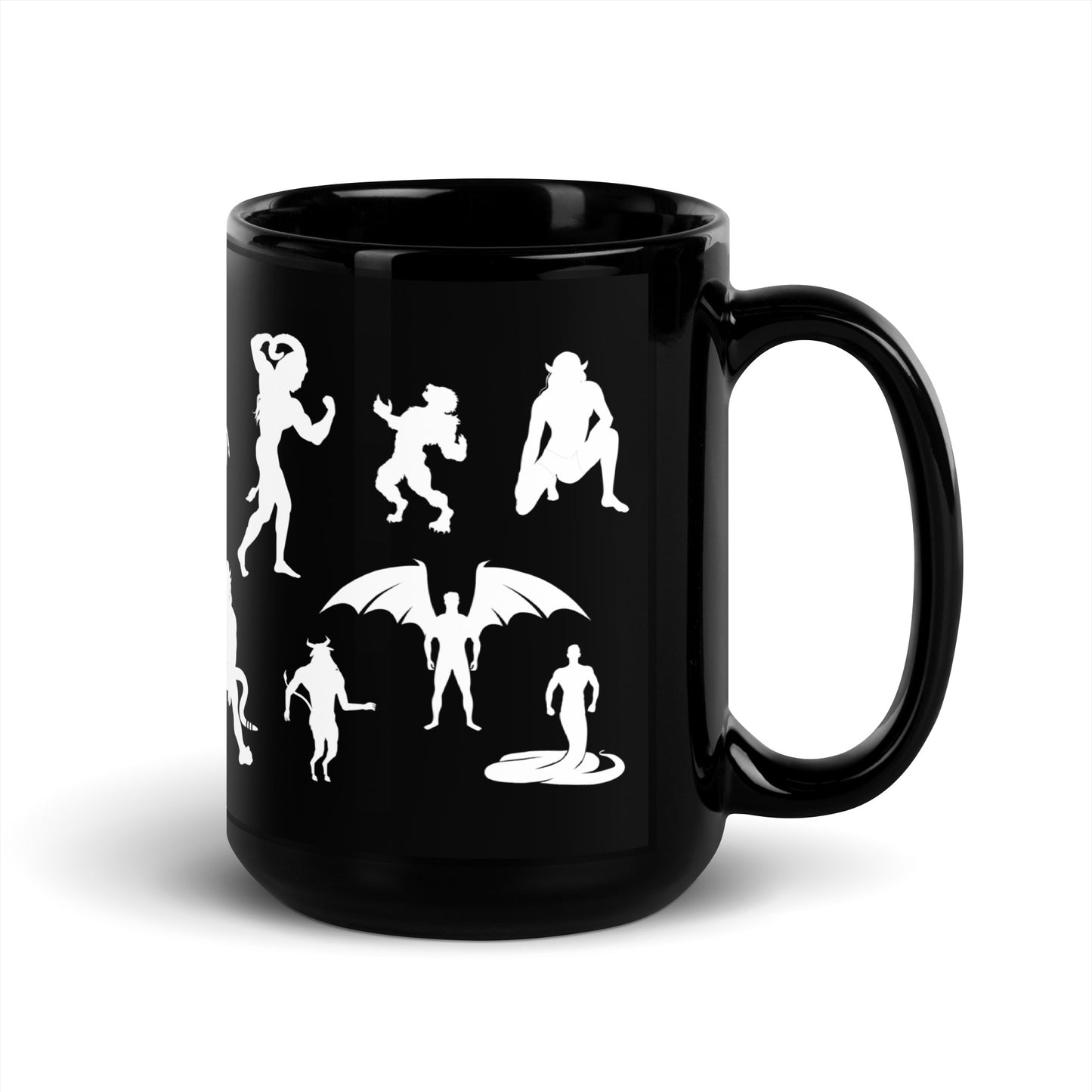 Monster Lover Mug - Black