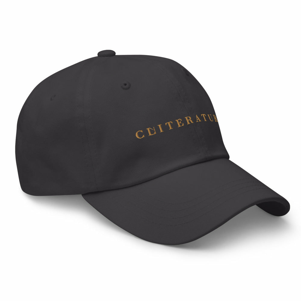 Cliterature Embroidered Book Lover Baseball Hat