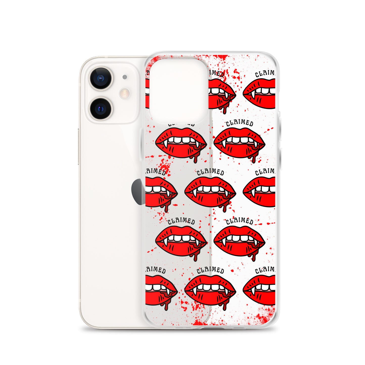Claimed Red iPhone Case
