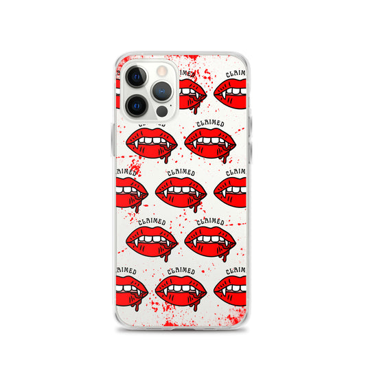 Claimed Red iPhone Case
